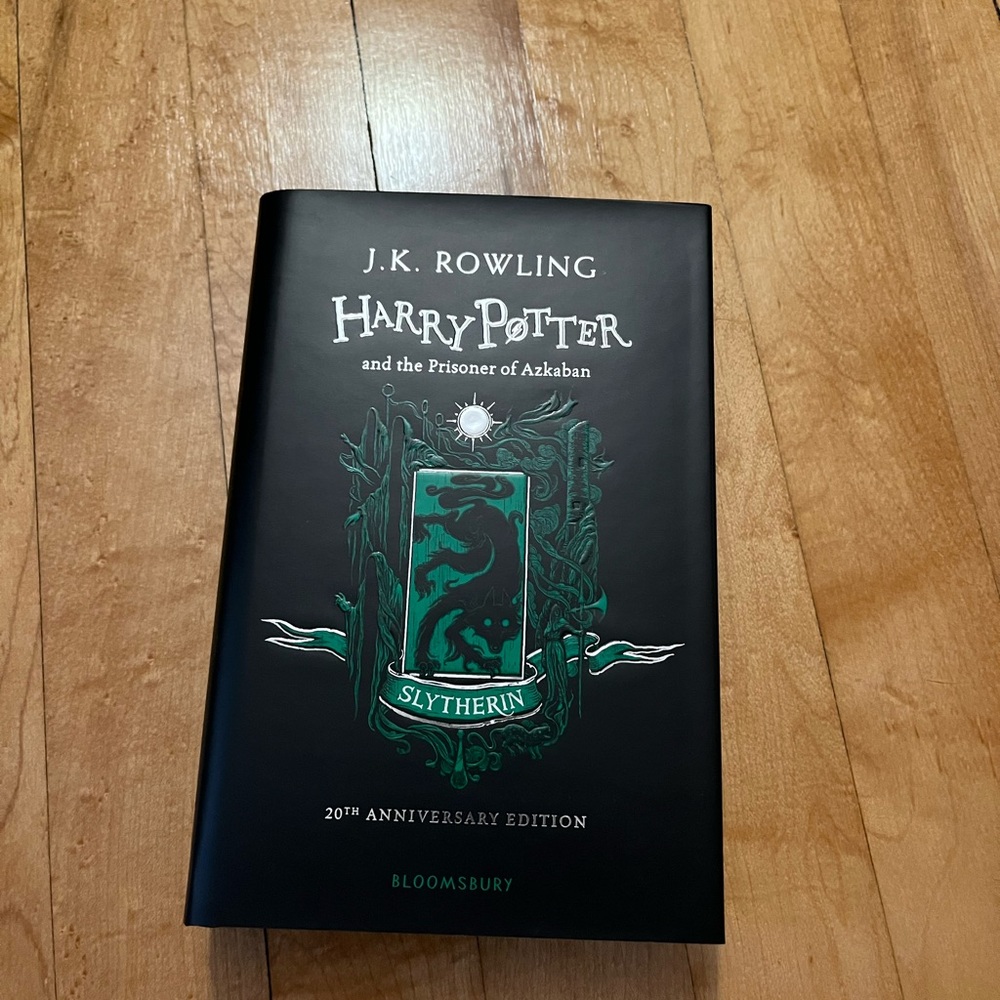 Bloomsbury Slytherin Edition Harry Potter Book Prisoner of Azkaban